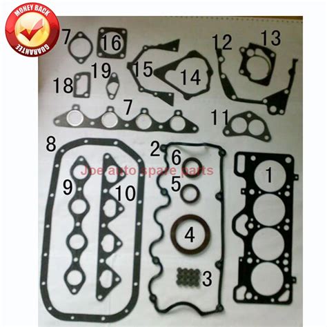 G Ek G E Engine Full Gasket Set Kit For Hyundai Accent I S Coupe Accent