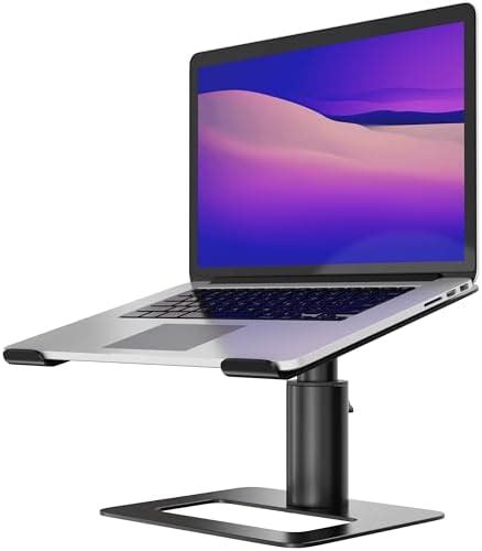 Amazon Basics Aluminium Laptop Riser Stand Height Adjustable Heat