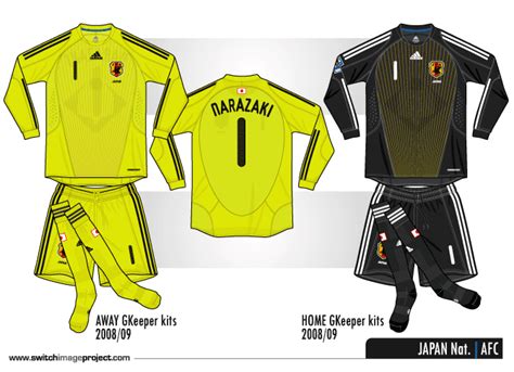 Football Teams Shirt And Kits Fan Japan Football Team Goalkeeper Kits