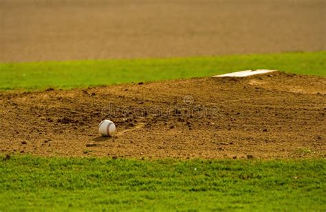 Pitchers Mound stock photo. Image of dirt, outdoors, mound - 9424966