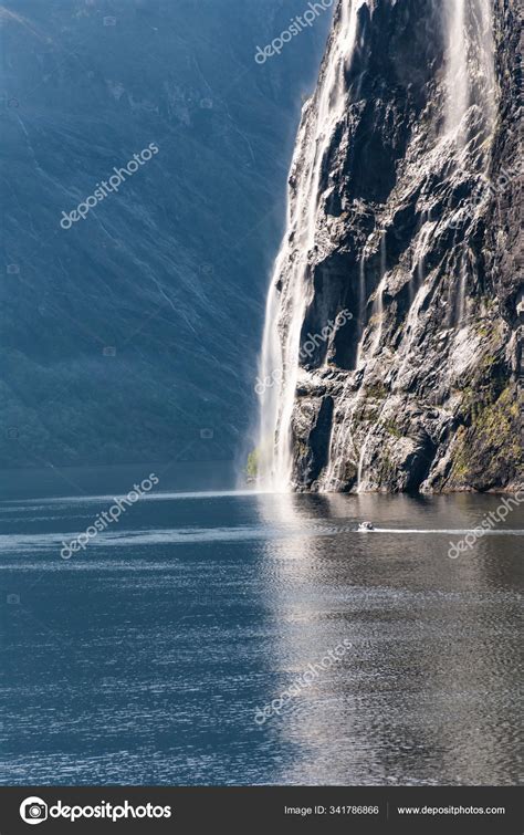 Geirangerfjord Unesco World Heritage Site Stock Photo by ...