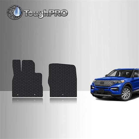 Toughpro Front Mat Accessories Set Compatible With Ford Explorer All Weather Heavy Duty