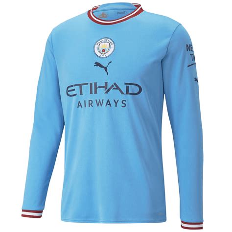 CAMISA MANGA LONGA MANCHESTER CITY 2023 UNIFORME TITULAR DRY CELL