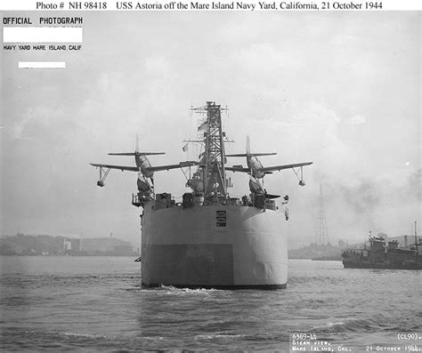 Cruiser Photo Index Cl 90 Uss Astoria Navsource Photographic