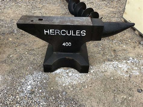 Hercules 400 Lb Cast Iron Anvil Lot Early Spring Public