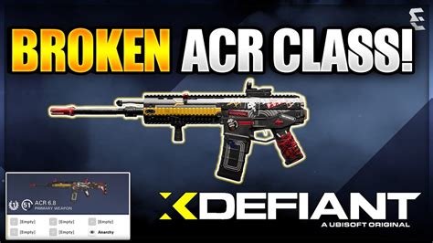 The Broken Acr Class In Xdefiant Broken Acr Class Setup