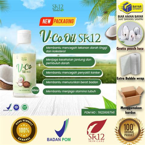 Virgin Coconut OIL VICO Atau VCO Minyak Kelapa Murni SR12 Untuk