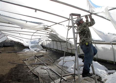 Conn Farmers Cope With Snow Collapsed Buildings