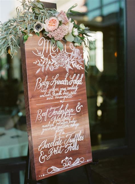 25 Creative Wedding Menu Card Ideas