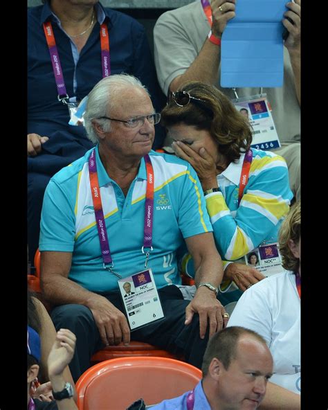 Photo Le roi Carl XVI Gustaf de Suède et la reine Silvia lors de la