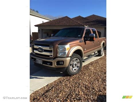 Golden Bronze Metallic Ford F Super Duty King Ranch Crew Cab