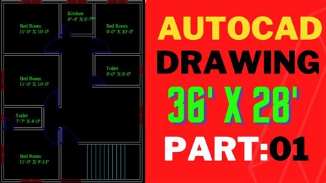 Autocad Floor Plan X Bangla Tutorial M Engineering Designer