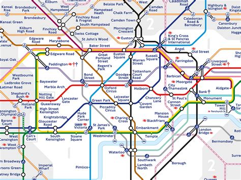 The Ingenious Design Of The London Underground Map A Blueprint For