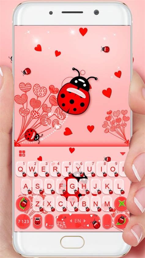 Sweet Ladybird Keyboard Theme Apk สำหรับ Android ดาวน์โหลด