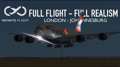 Full Flight Full Realism Infinite Flight London Egll