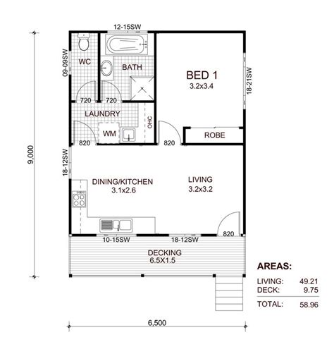 Granny Flat Plans Small House Plans Flat Plan Designinte