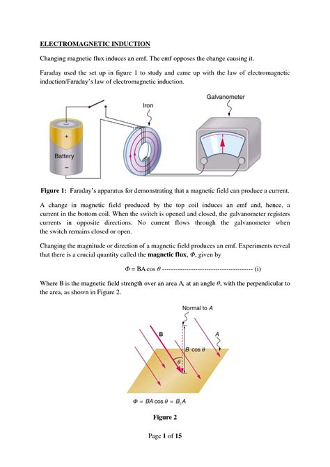 SOLUTION Electromagnetic Induction Lecture Notes Studypool