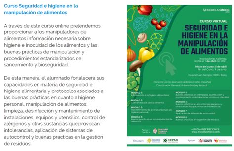 Seguridad E Higiene En La Manipulación De Alimentos Accionadods