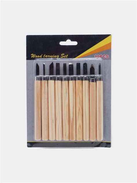 Купить Набор деревянных стамесок для резьбы по дереву, 10 шт за 133000 ...