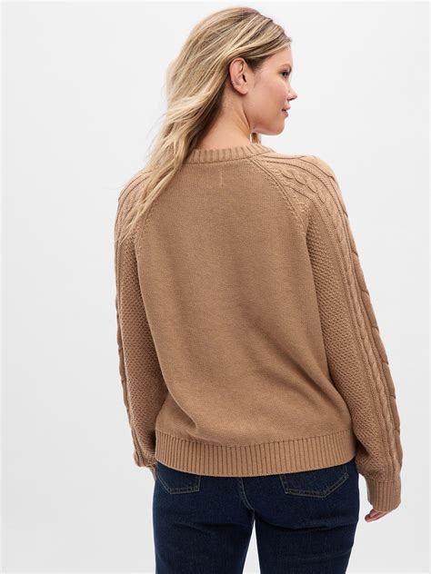 Cable Knit Sweater Gap