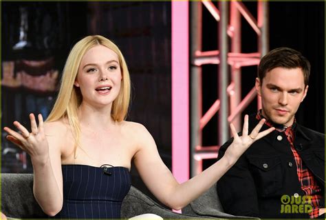 Nicholas Hoult & Elle Fanning Step Out For 'The Great' Panel During ...