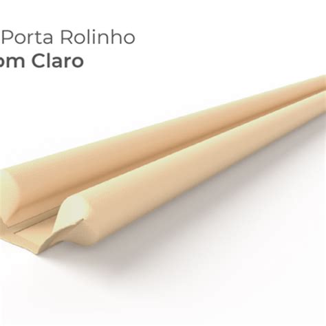 Veda Porta Rolinho 80cm Ajustável Em Couro Sintético E Espuma Comfort