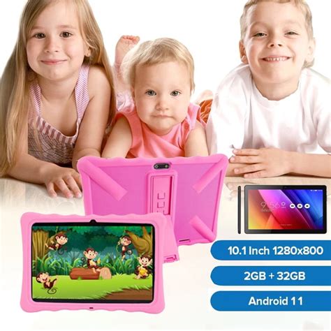 10.1 inch Kids Tablet, 32GB Storage WiFi Android 11 Tablet for Kids, HD ...