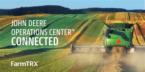 Farmtrx Is John Deere Operations Center Connected