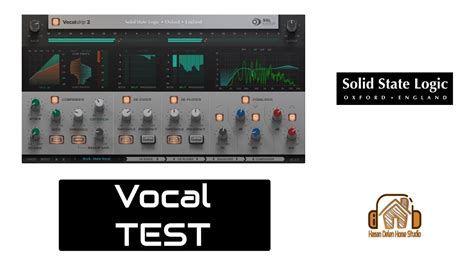 Ssl Native Vocalstrip 2 Plugin Demo Vst Plugins Youtube