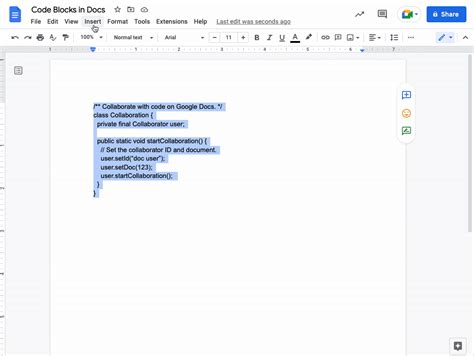 Google Docs Agora Deixa Voc Colar C Digos Em C Python E Mais Sem