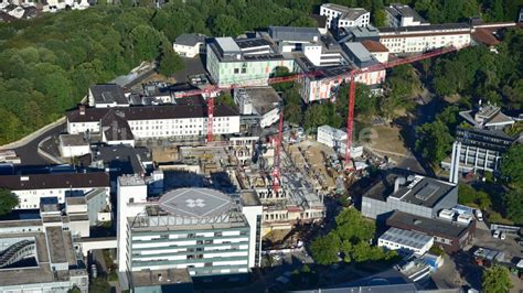 Bonn aus der Vogelperspektive Klinikgelände des Krankenhauses