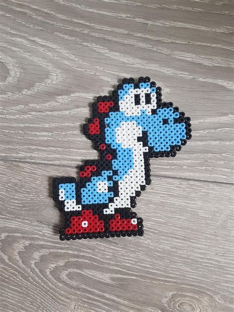 Hama Bead Yoshi Magnet Etsy Hama Beads Design Hama Beads Etsy