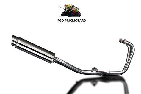 Fgd Moto Cbf 500 2004 2008 Ligne Delkevic Collecteur Pot Inox Rond