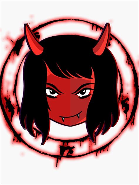 Meru The Succubus Sticker For Sale By Holidaygp Redbubble