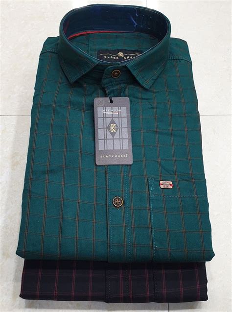 Mens Party Wear Check Cotton Shirt Size S Xxl At Rs 300 In Hyderabad