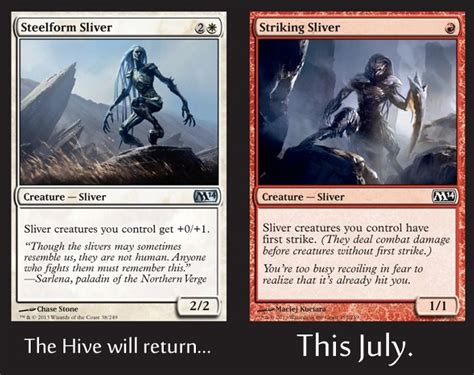 First Spoilers For Magic 2014 Slivers Are Back The Mary Sue