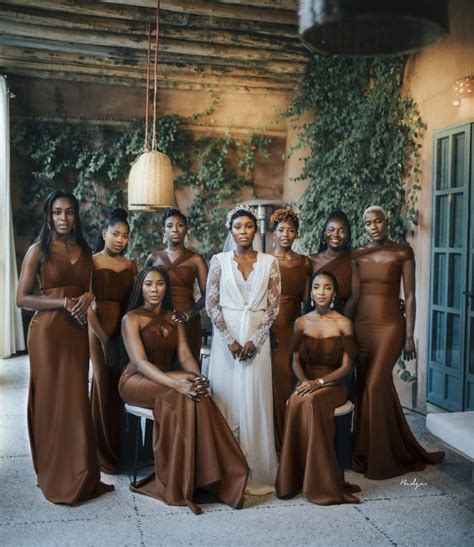 Trend Alert Brown Bridesmaids Dresses One Fab Day