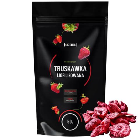 Truskawki Liofilizowane G Hifood Premium Plastry Hf