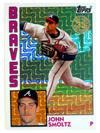 John Smoltz Baseball Card Refractor Atlanta Braves 2019 Topps