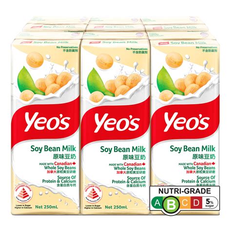 Yeo S Packet Drink Soya Bean Ntuc Fairprice