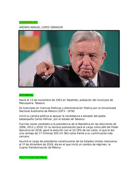 Amlo Aqui Hablamos Del Presidente De Mexico Gobierno De Andres