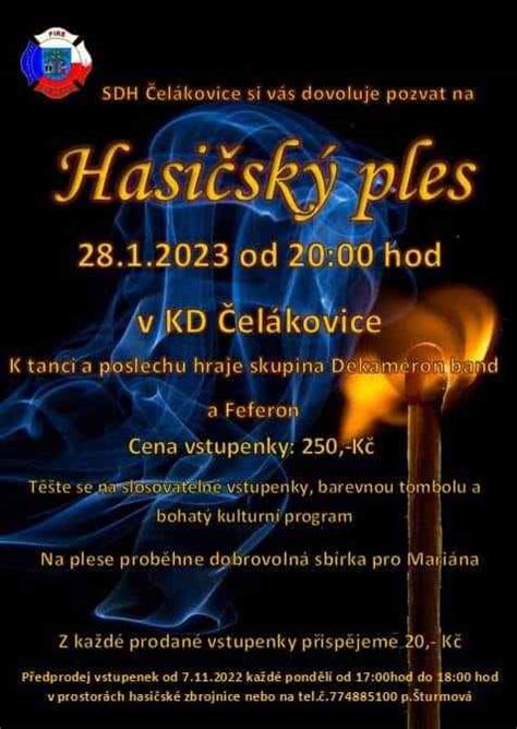 Hasičský ples 2023 Hasičovo