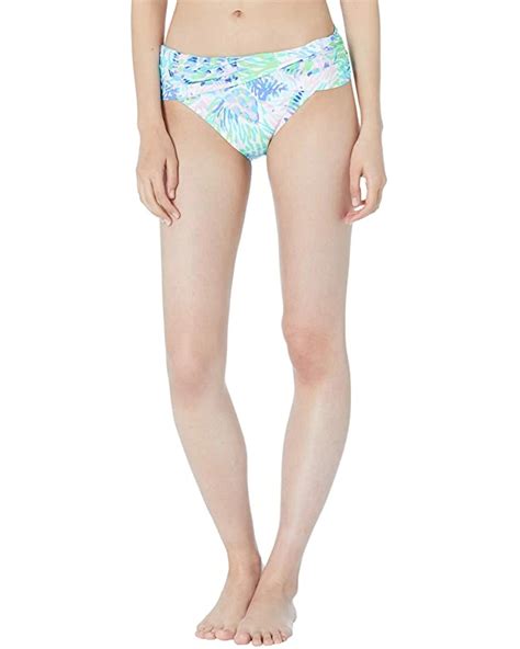 Discount Promotion Lilly Pulitzer Lagoon Sarong Hipster Bikini Bottom