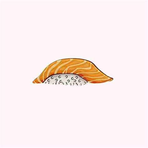 Yummy Sushi Nigiri Salmon Enamel Pin Distinct Pins