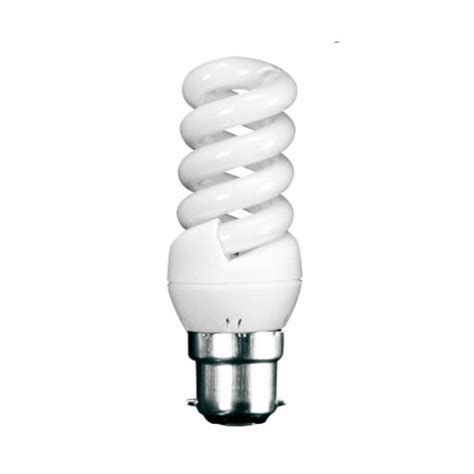 Cheap 11w Bayonet BC Extra Mini Low Energy CFL Spiral Light Bulb