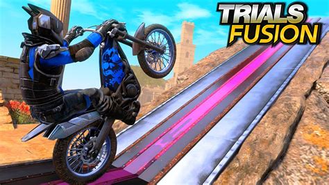 TRIALS FUSION Custom Ninja Tracks Ninja Level 3 5 YouTube