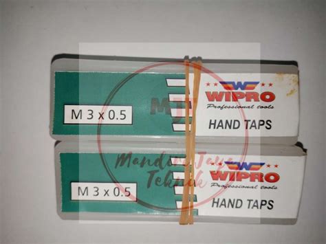 Jual Handtap Alat Tapping Hand Tap Set 3pcs M3 X 05 Wipro Di Seller