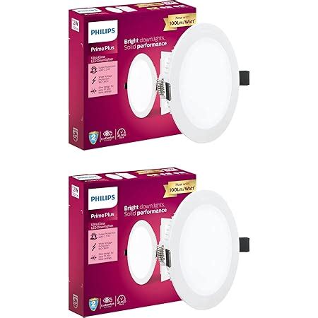 Philips W Round Ap Plus Ultraglow Led Dl Recessed Led Panel Ceiling