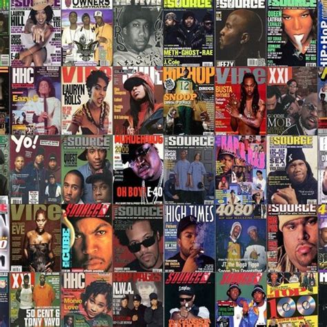 RARE Vibe Magazine Covers 150 Vintage Hip Hop Rap Digital Etsy