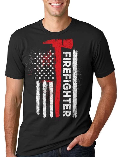 American Firefighter T Shirt Firefighter Pride Us Firefighter Etsy